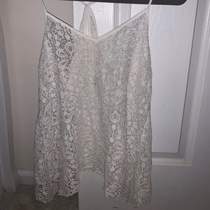 Hollister lace tank top